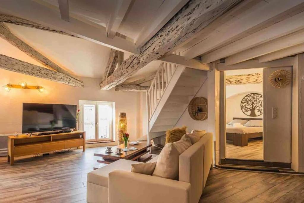 Appartement Cocooning, Climatise, Au Coeur D'Agen Zewnętrze zdjęcie