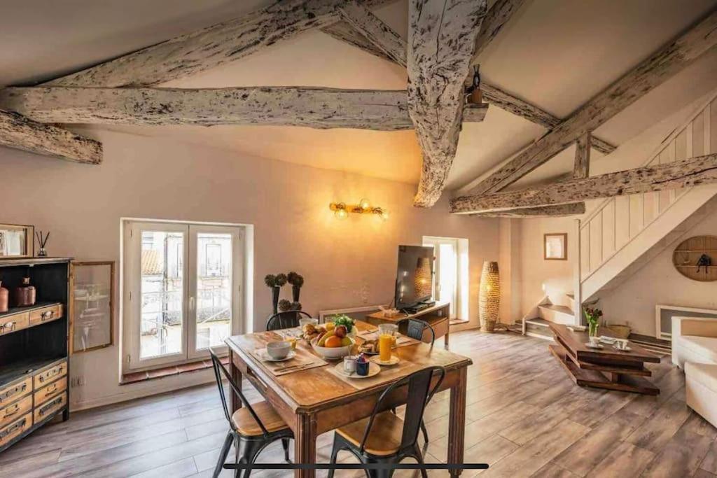 Appartement Cocooning, Climatise, Au Coeur D'Agen Zewnętrze zdjęcie